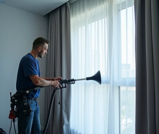 Professional curtain stain removal process equipment Matty Curtain Cleaning daisy-hill